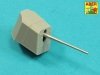 Aber 200L-08 Zestaw luf do pancernika Scharnhorst 280mmx9 1/200